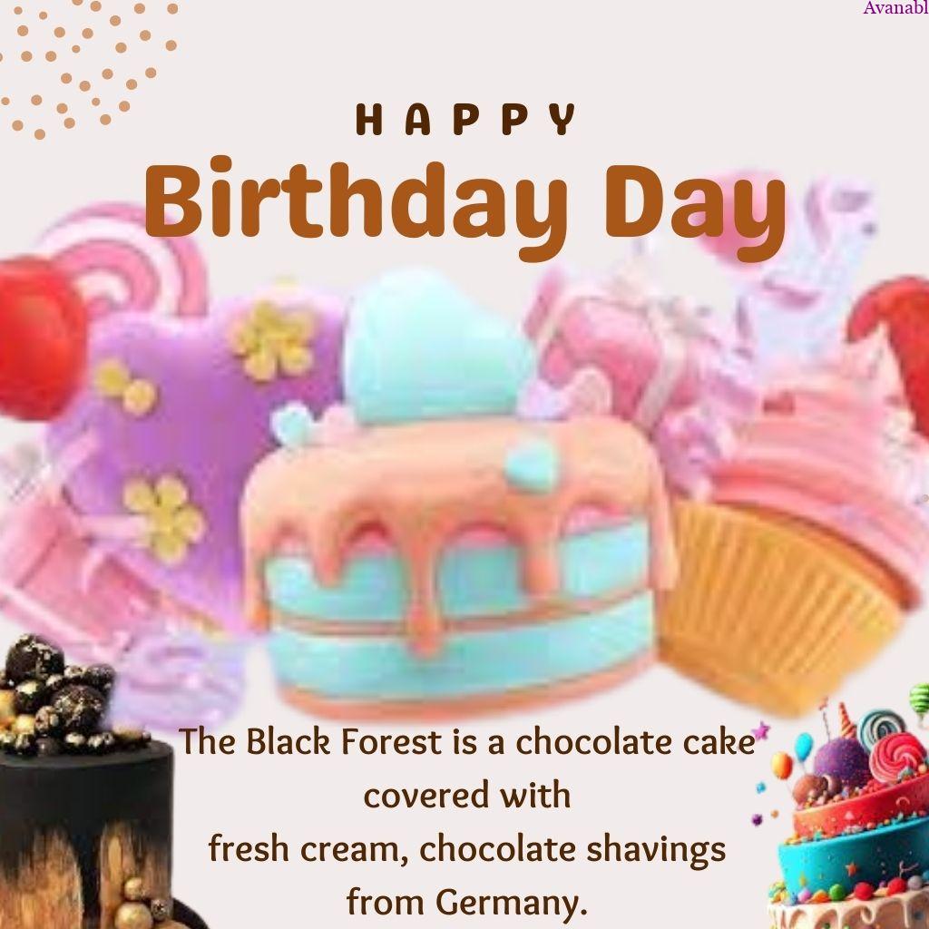 3 cup cake  birthday wishes