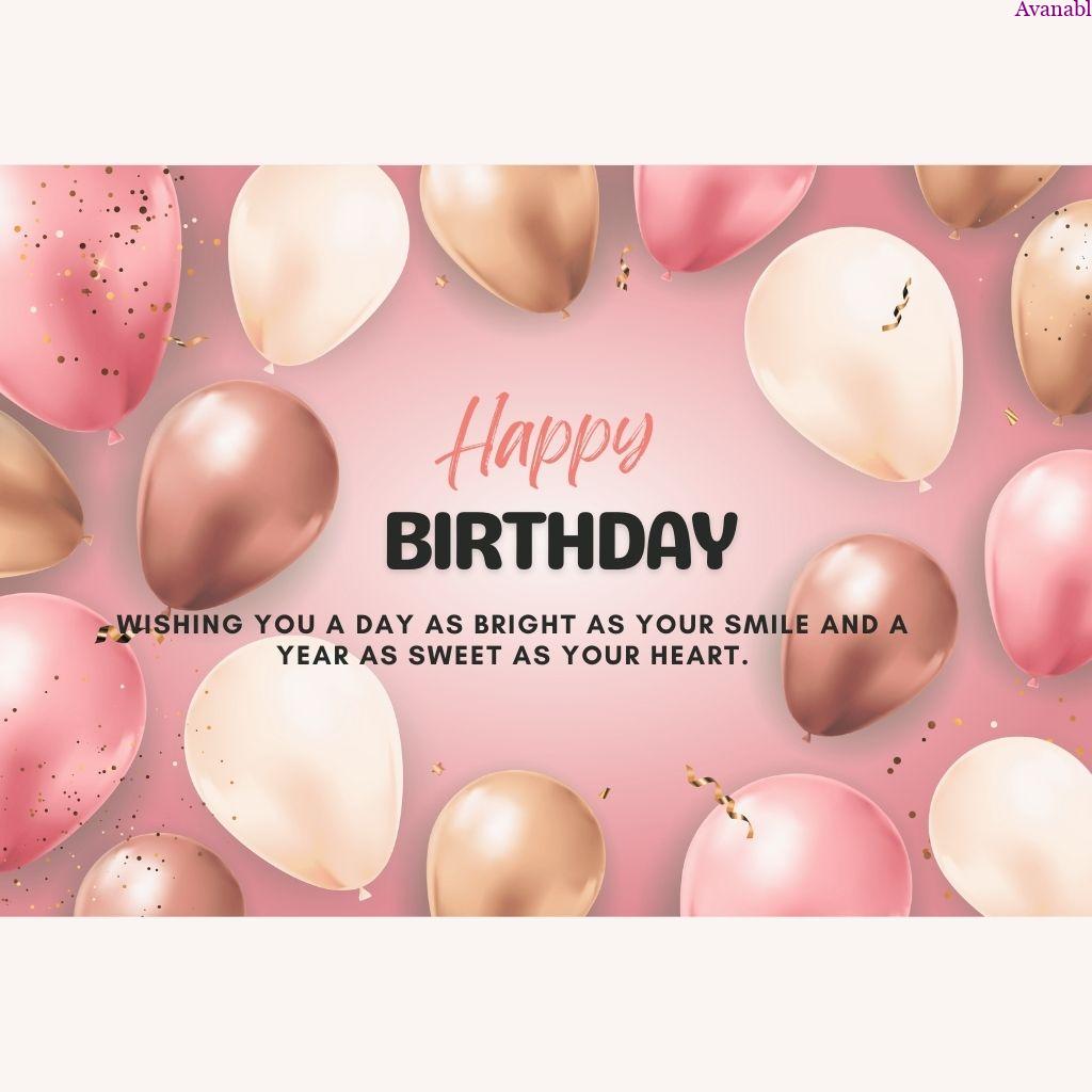 metallic pink, brown and white balloons 
