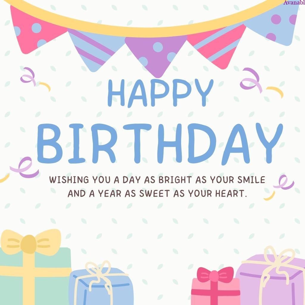 light color birthday decoration  background