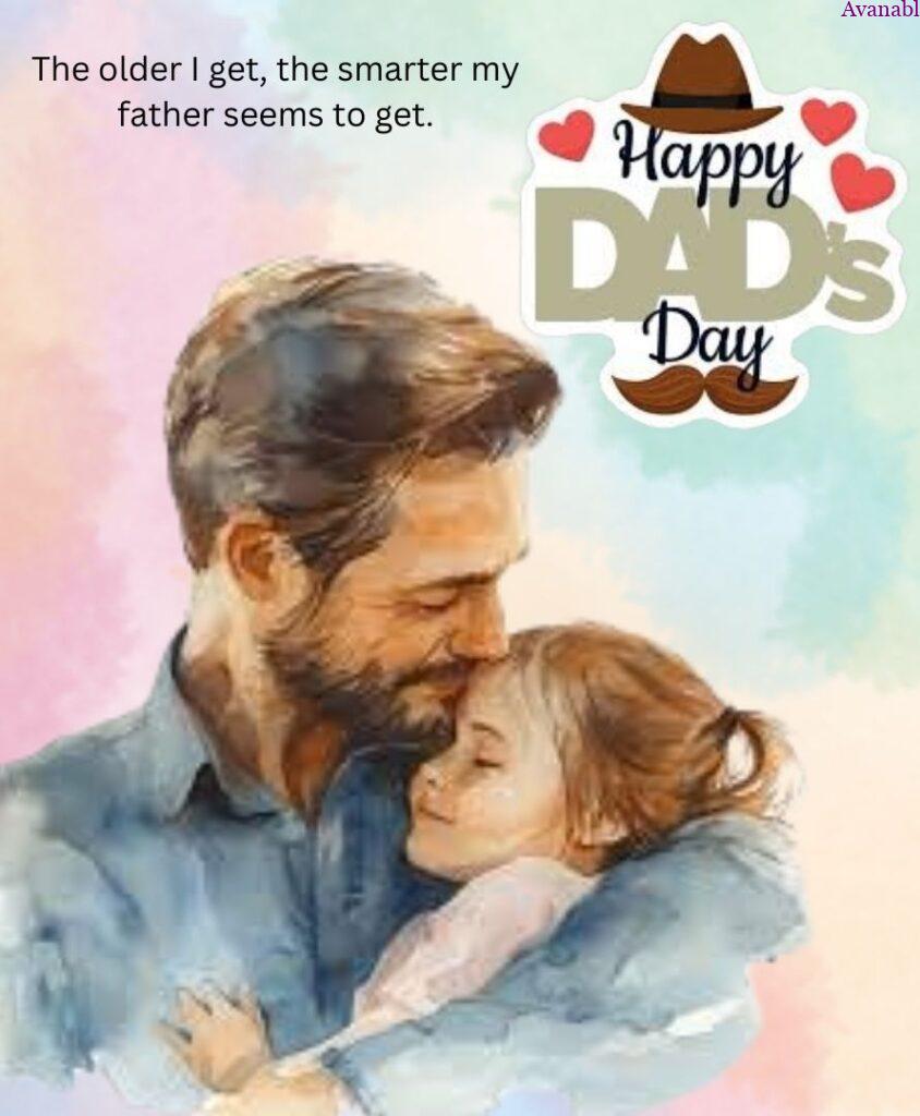 father daughter painting with wishes image