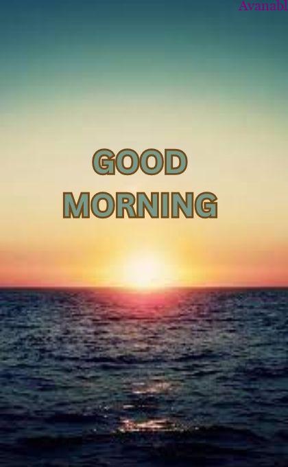 Sun rise over the sea wishes image