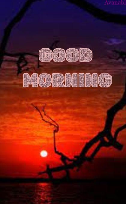 Sun rise paint morning wishes