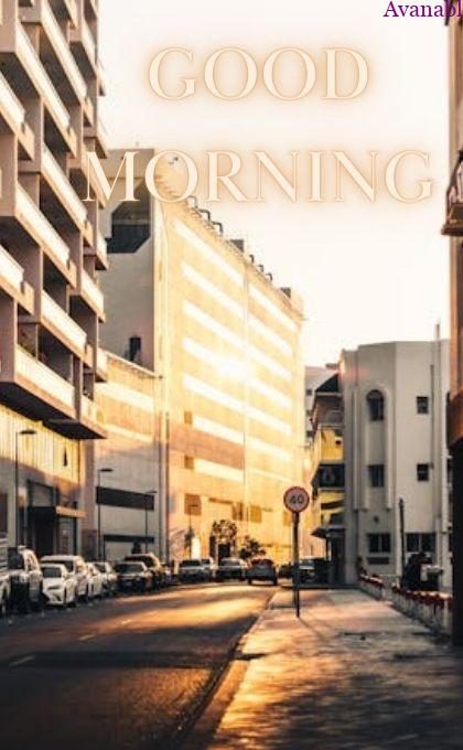 Commercial building background good morning image