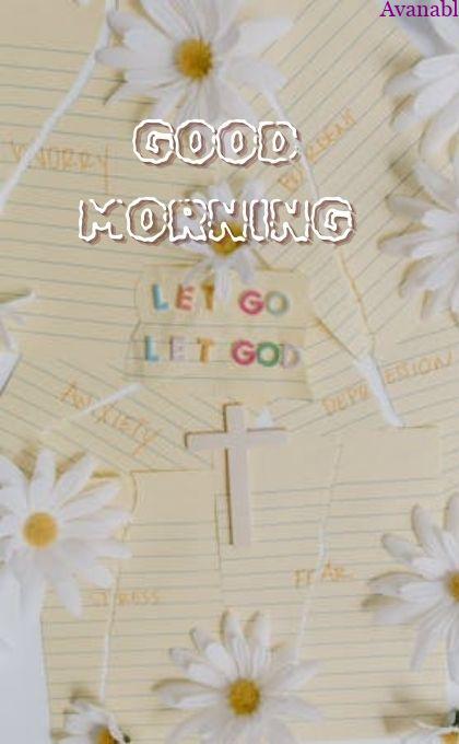 Text written on yellows paper morning wish
